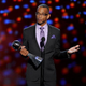 Stuart Scott accepts the 2014 Jimmy V Perseverance Award onstage during the 2014 ESPYs at Nokia Theatre L.A. Live July 16, 2014, in Los Angeles.
Kevin Winter/Getty Images